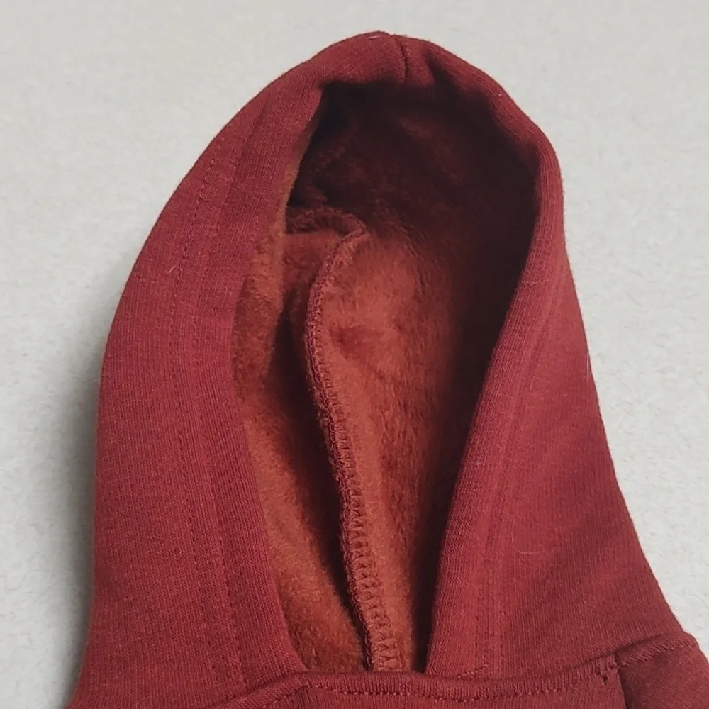 Dog Brown Hoodie Size M